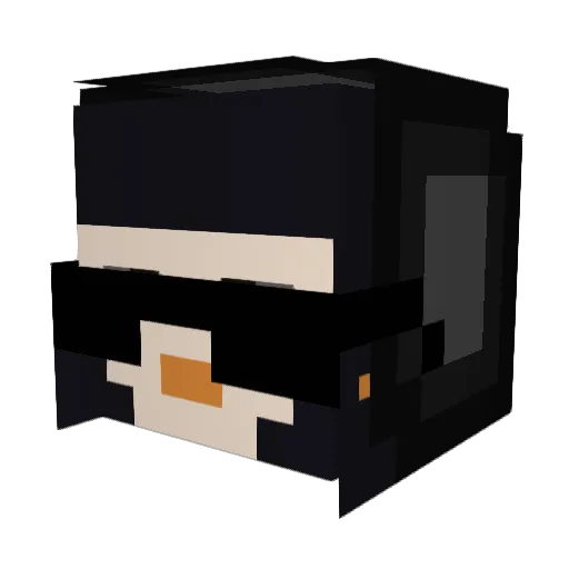 MMCricketer7 Minecraft avatar head, 3D render
