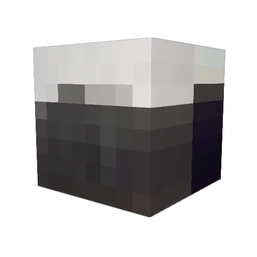 MMStein Minecraft avatar head, 3D render