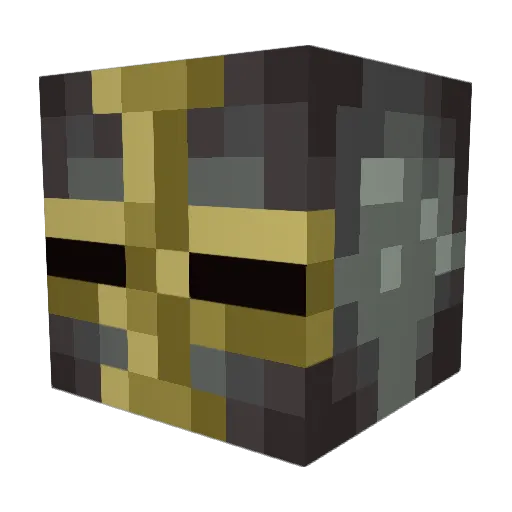 MM_Underscore7 Minecraft avatar head, 3D render