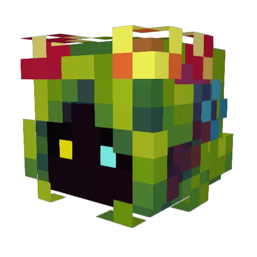 MMeager Minecraft avatar head, 3D render