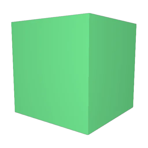 MMinttea Minecraft avatar head, 3D render