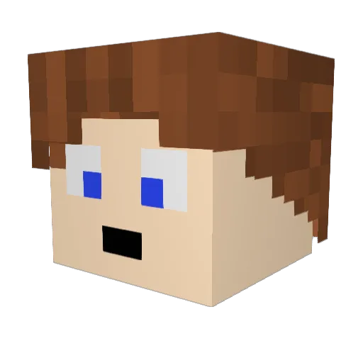 MMouseBBear1 Minecraft avatar head, 3D render