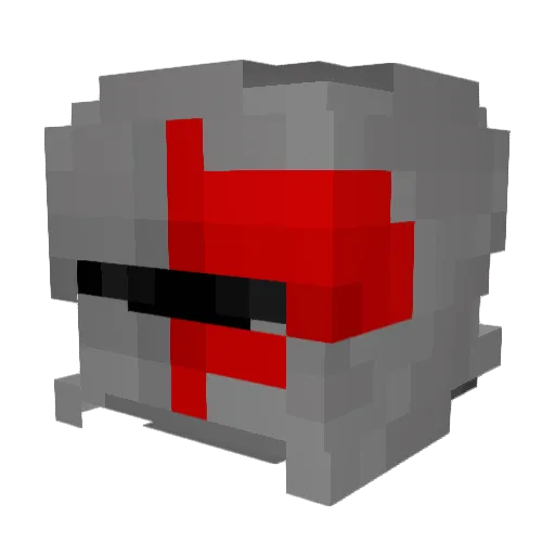 MN2ZXC Minecraft avatar head, 3D render