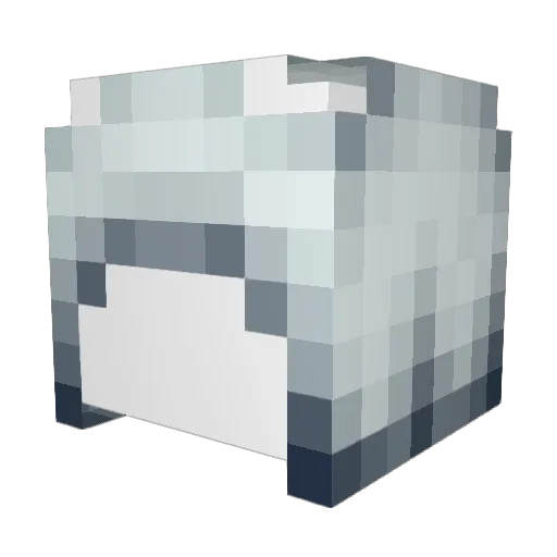 MNNE9 Minecraft avatar head, 3D render