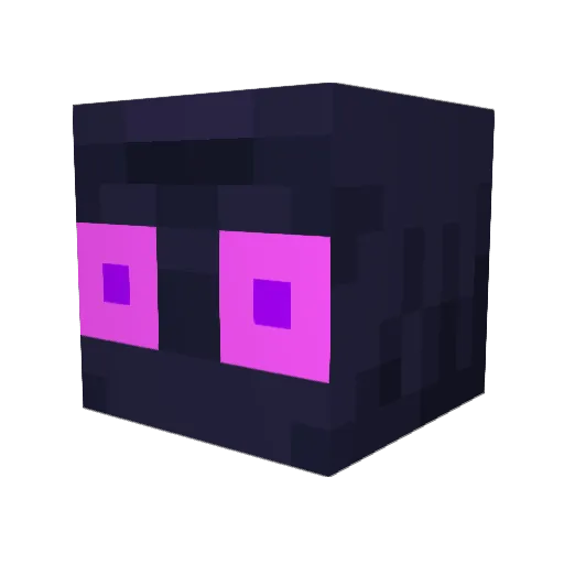 MNeex Minecraft avatar head, 3D render