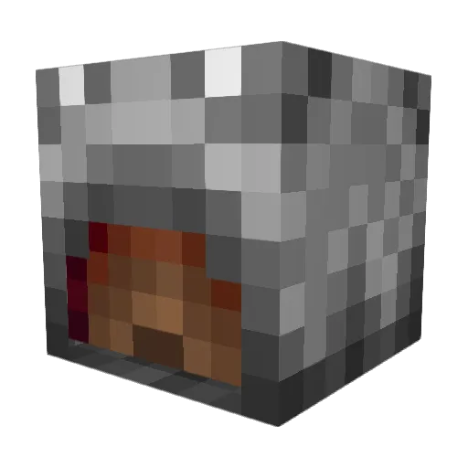 MO0O0O0 Minecraft avatar head, 3D render