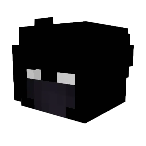 MODMADAUFJIHAD Minecraft avatar head, 3D render