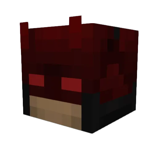 MODOG007 Minecraft avatar head, 3D render