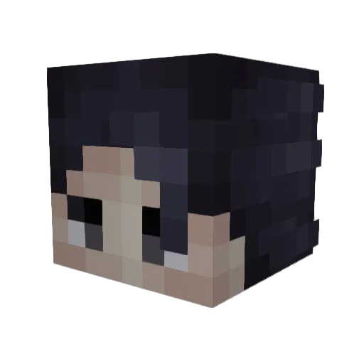 MODSMINE Minecraft avatar head, 3D render