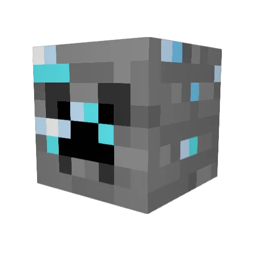 MODZzUNLIMITED Minecraft avatar head, 3D render