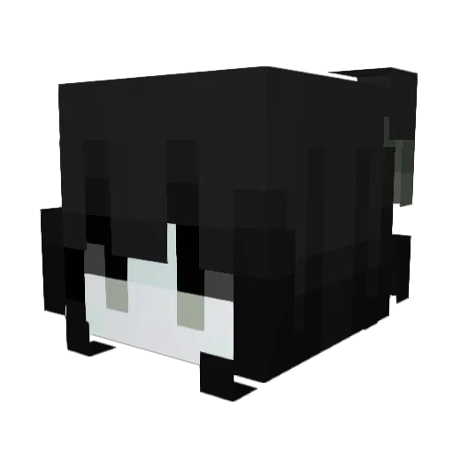MOIZOvO Minecraft avatar head, 3D render