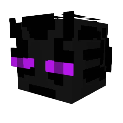 MOLDY7 Minecraft avatar head, 3D render