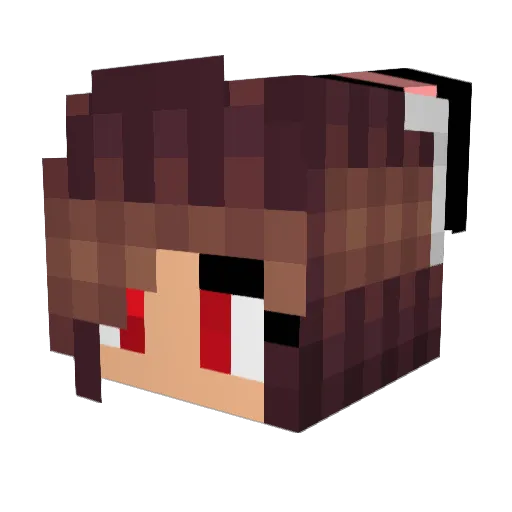 MOLINA311 Minecraft avatar head, 3D render