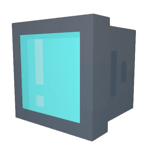MOLLYFANTASY Minecraft avatar head, 3D render