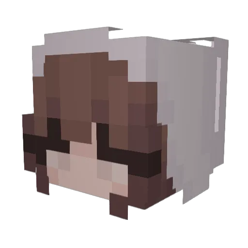 MOMMYKELLY Minecraft avatar head, 3D render