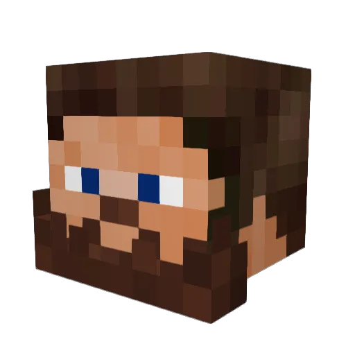 MONEYMAN9090 Minecraft avatar head, 3D render