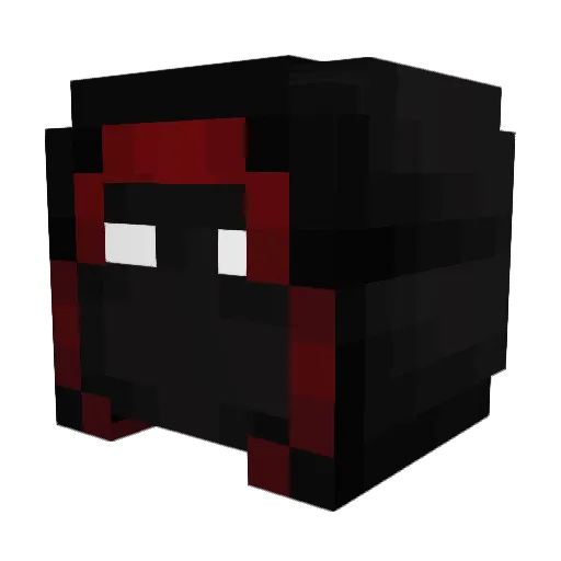 MONGOMAN72 Minecraft avatar head, 3D render