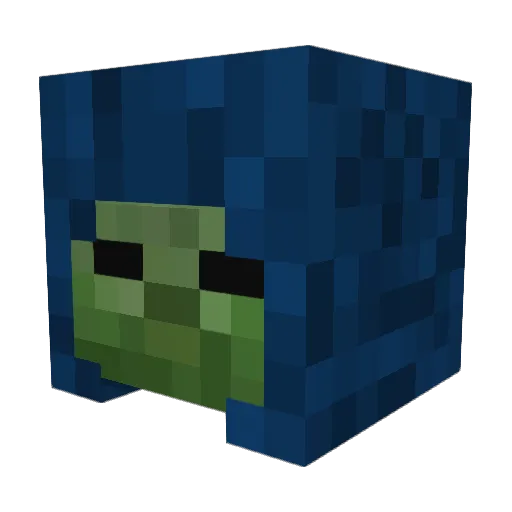 MONKEYNUGGETXD Minecraft avatar head, 3D render