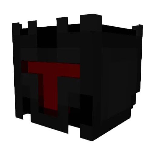 MONSTER_FEED Minecraft avatar head, 3D render