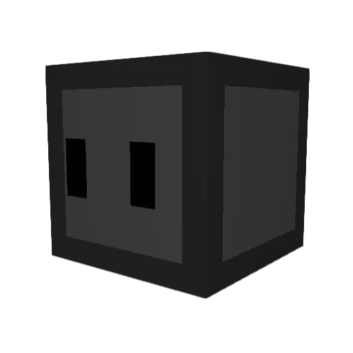 MONY10 Minecraft avatar head, 3D render