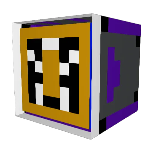 MOON_DRIFT_CAT Minecraft avatar head, 3D render