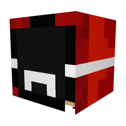 MORDI26 Minecraft avatar head, 3D render