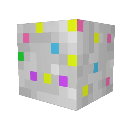 MORD_OVE Minecraft avatar head, 3D render