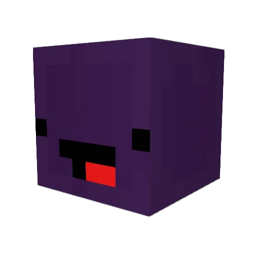MORF123 Minecraft avatar head, 3D render