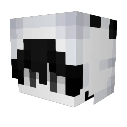 MORTAL3200 Minecraft avatar head, 3D render