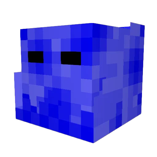 MOSSBUSCUS Minecraft avatar head, 3D render