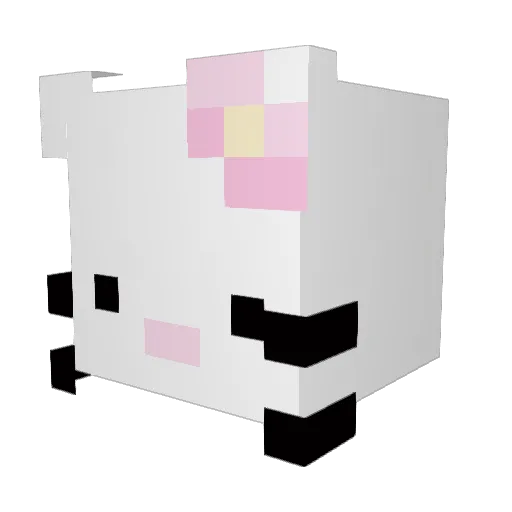 MOT0MADRE Minecraft avatar head, 3D render