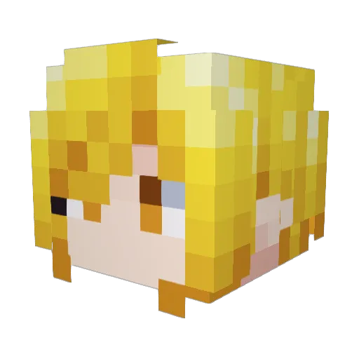 MOTORISTA_DO_BEM Minecraft avatar head, 3D render