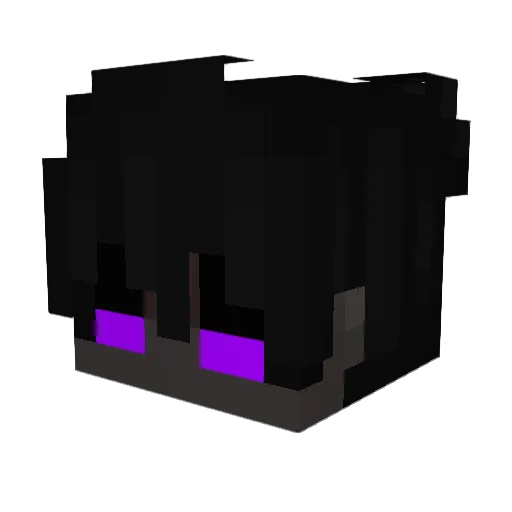 MOUNIIIIIIIIIII Minecraft avatar head, 3D render