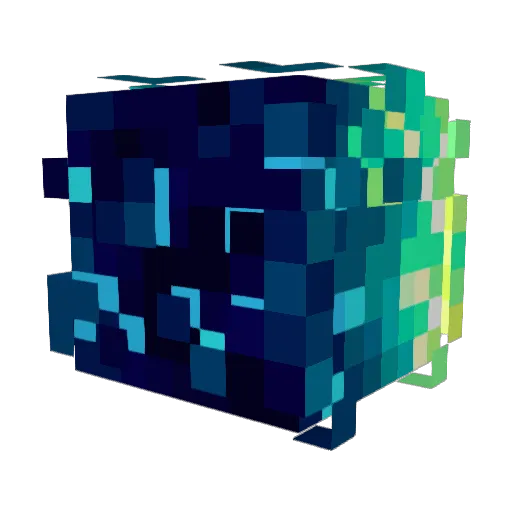MOYG_Le_Pro Minecraft avatar head, 3D render