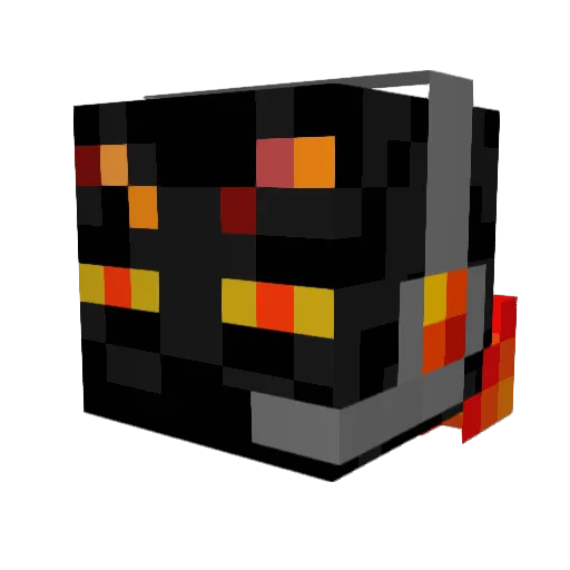 MOomaLooka Minecraft avatar head, 3D render
