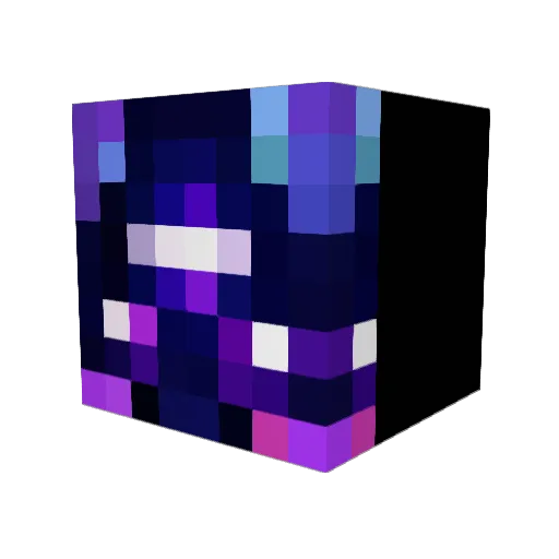 MRADDICTIVE Minecraft avatar head, 3D render