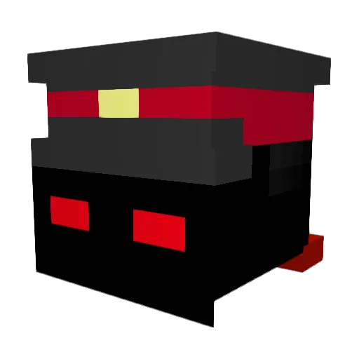 MRDEATH4707 Minecraft avatar head, 3D render