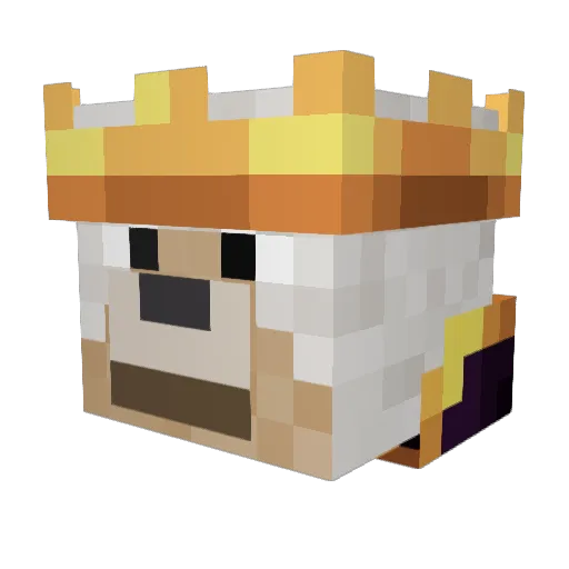 MRFerrari76 Minecraft avatar head, 3D render