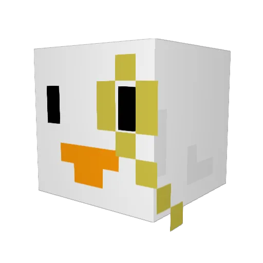 MRGoose9090 Minecraft avatar head, 3D render