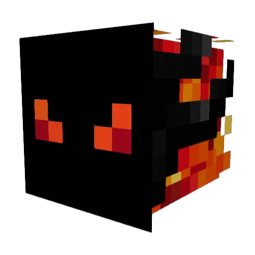 MRHunter01 Minecraft avatar head, 3D render