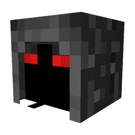 MRJ1 Minecraft avatar head, 3D render