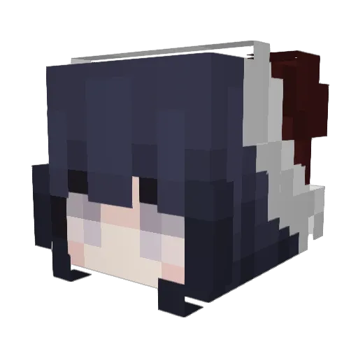 MRJCHIEF2K Minecraft avatar head, 3D render