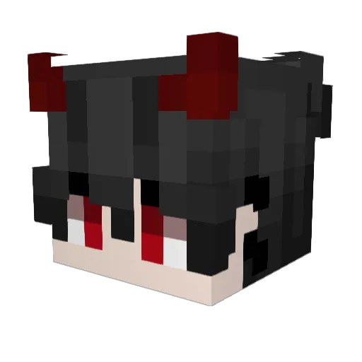 MRJack318 Minecraft avatar head, 3D render