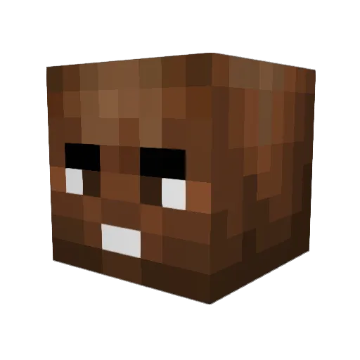 MRKAGO Minecraft avatar head, 3D render