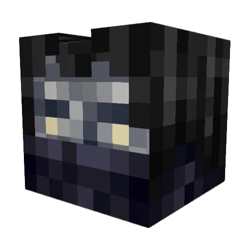MRKrocket Minecraft avatar head, 3D render