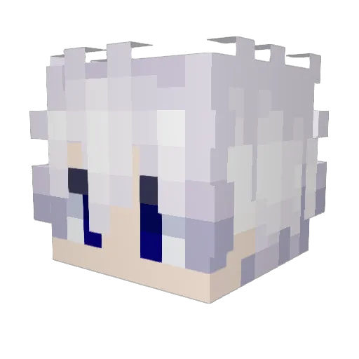 MRMiniGrus Minecraft avatar head, 3D render