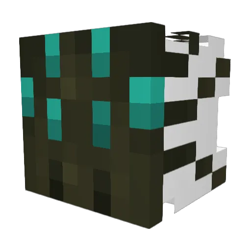 MRMobro Minecraft avatar head, 3D render