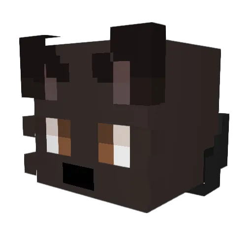 MRPERFECT_ Minecraft avatar head, 3D render