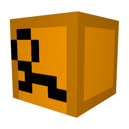 MRSIR6052 Minecraft avatar head, 3D render