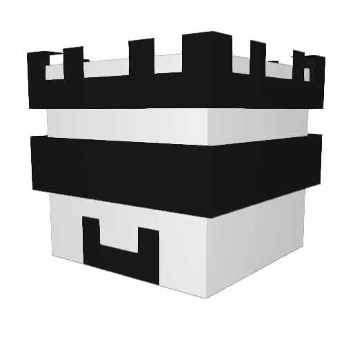 MRSMlLE Minecraft avatar head, 3D render
